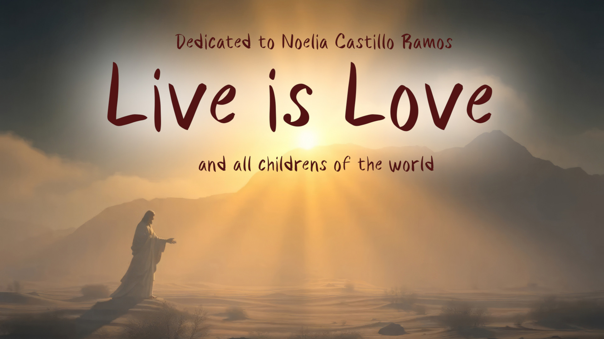 Dedicated to Noelia Castillo Ramos 2026 at Louis Melloy